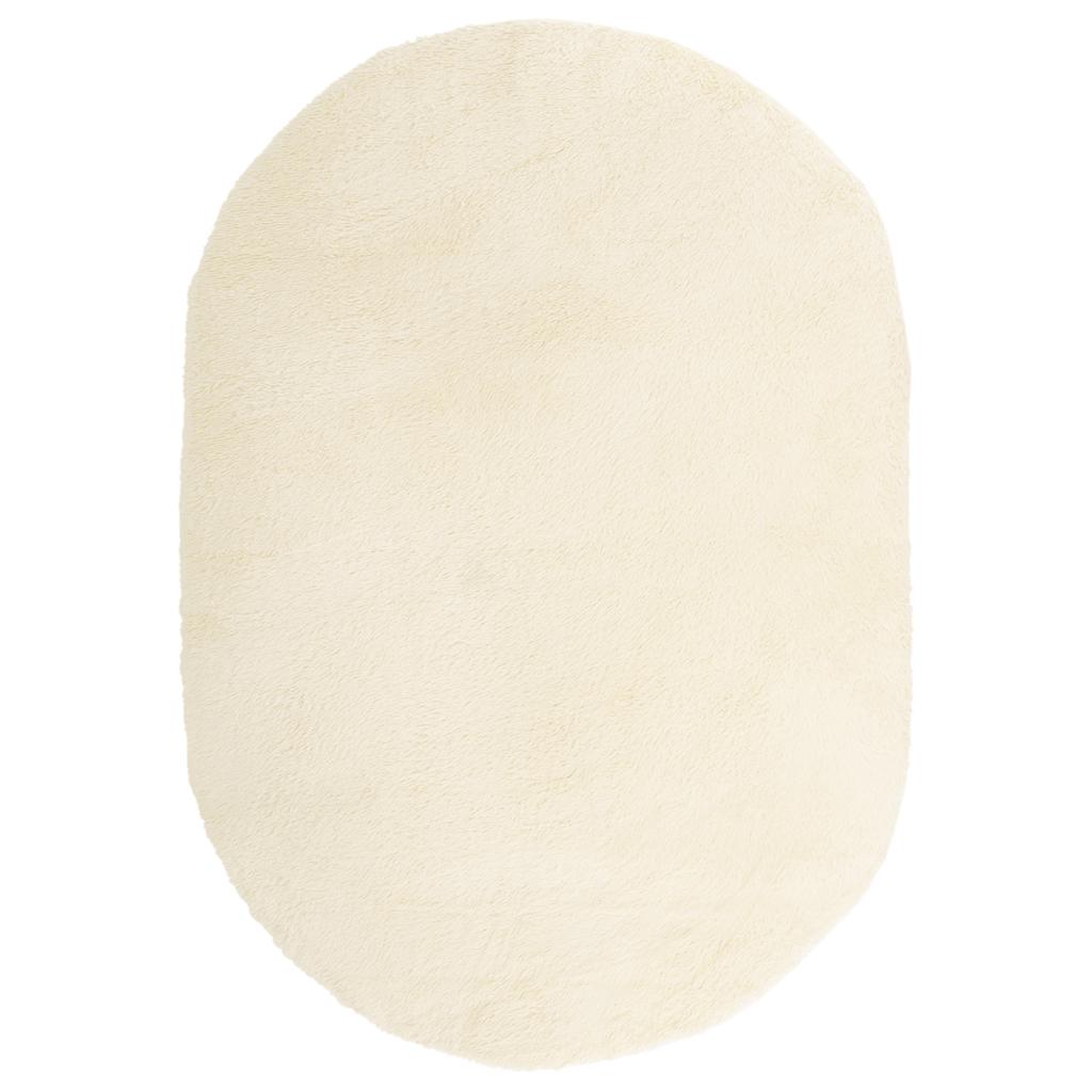 Čupavi tepih s visokim vlaknima NAVARRA krem 300x200 cm