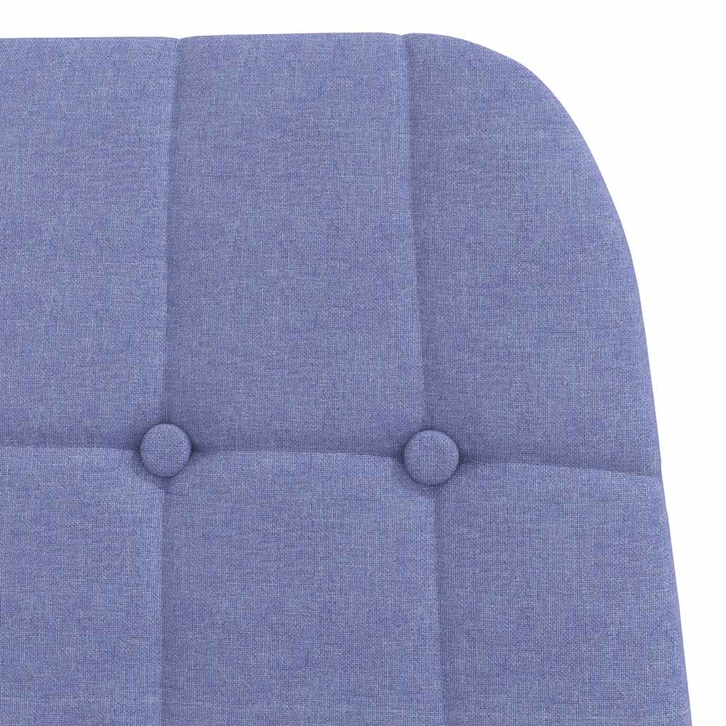Opuštajuća fotelja od traperica, plava tkanina