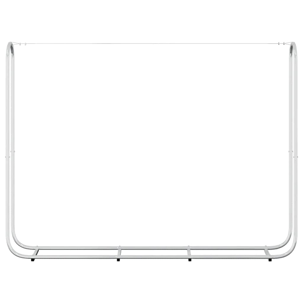 Stalak za drva za ogrjev 200x25x150 cm Pocinčani čelik