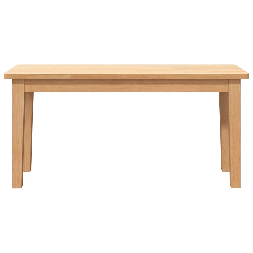Klupa 90 cm puna drvena guma