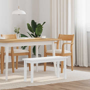 Klupa 90 cm bijela puna drvena guma