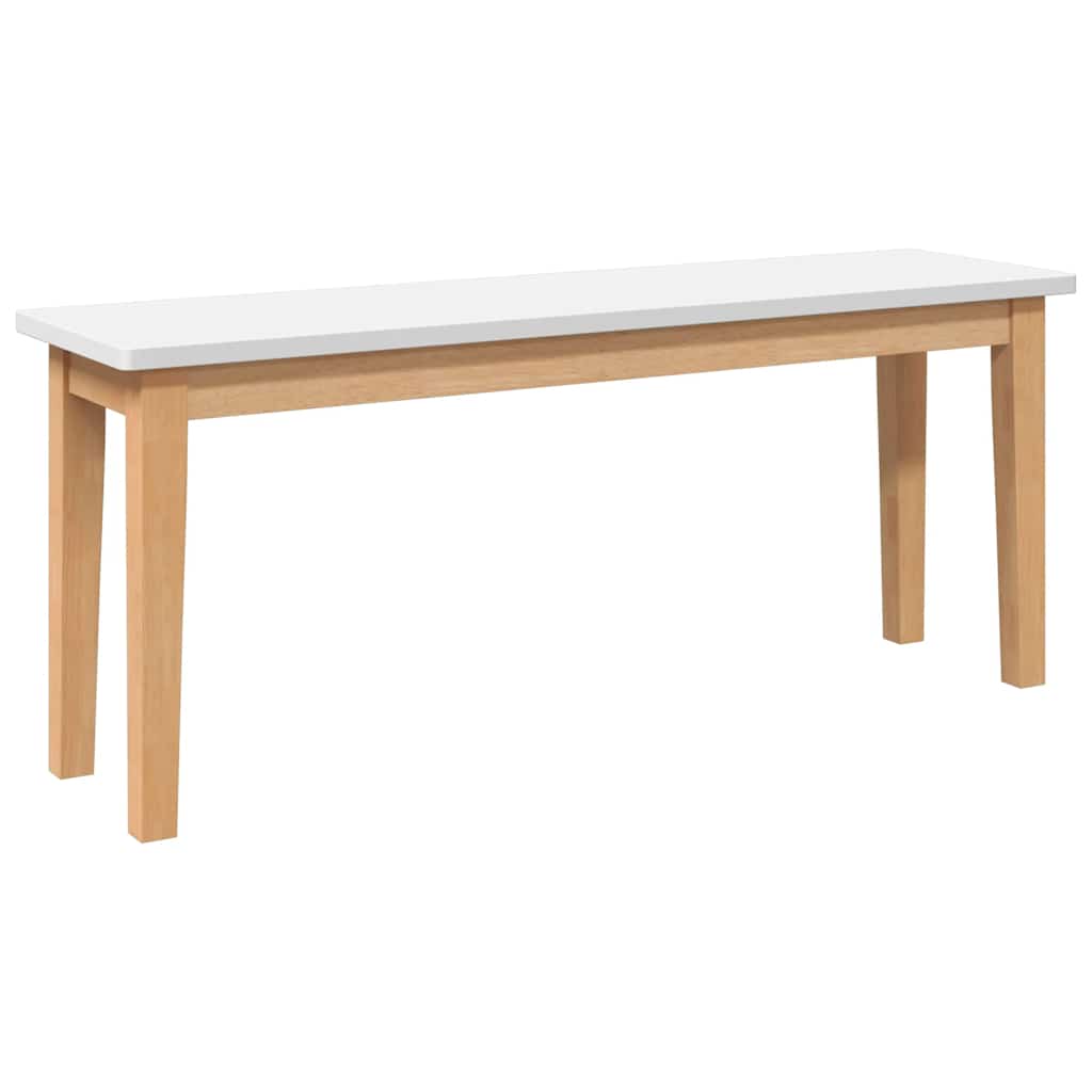Klupa 110 cm puna drvena guma