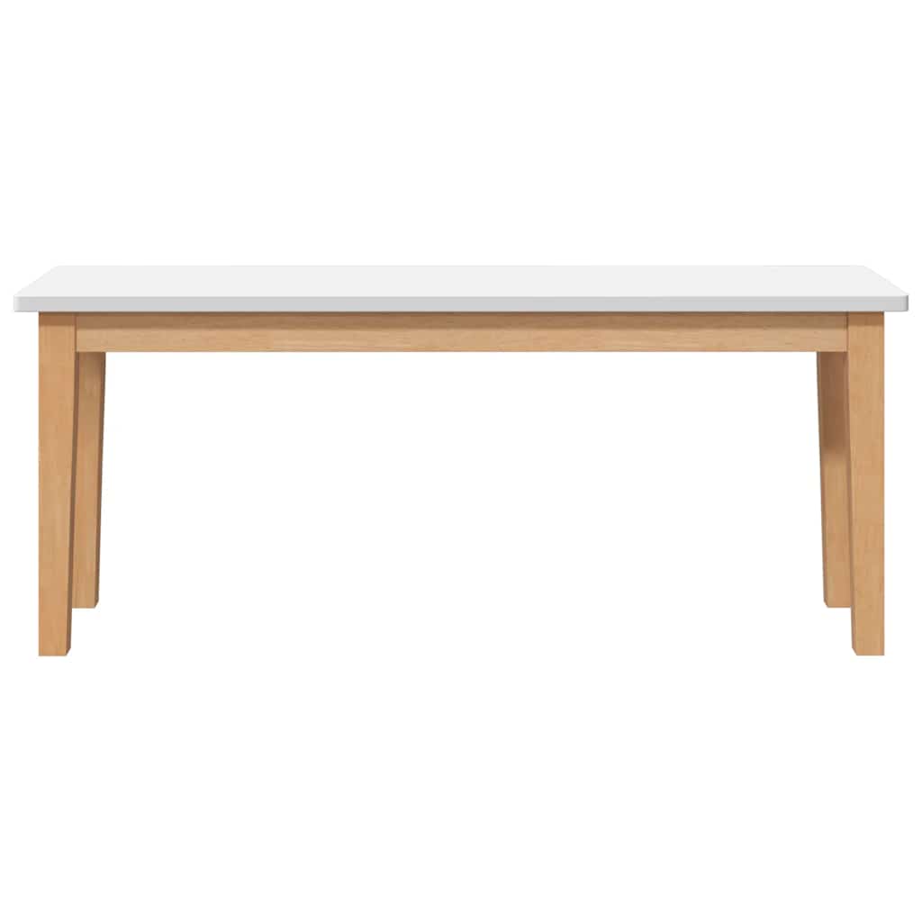 Klupa 110 cm puna drvena guma