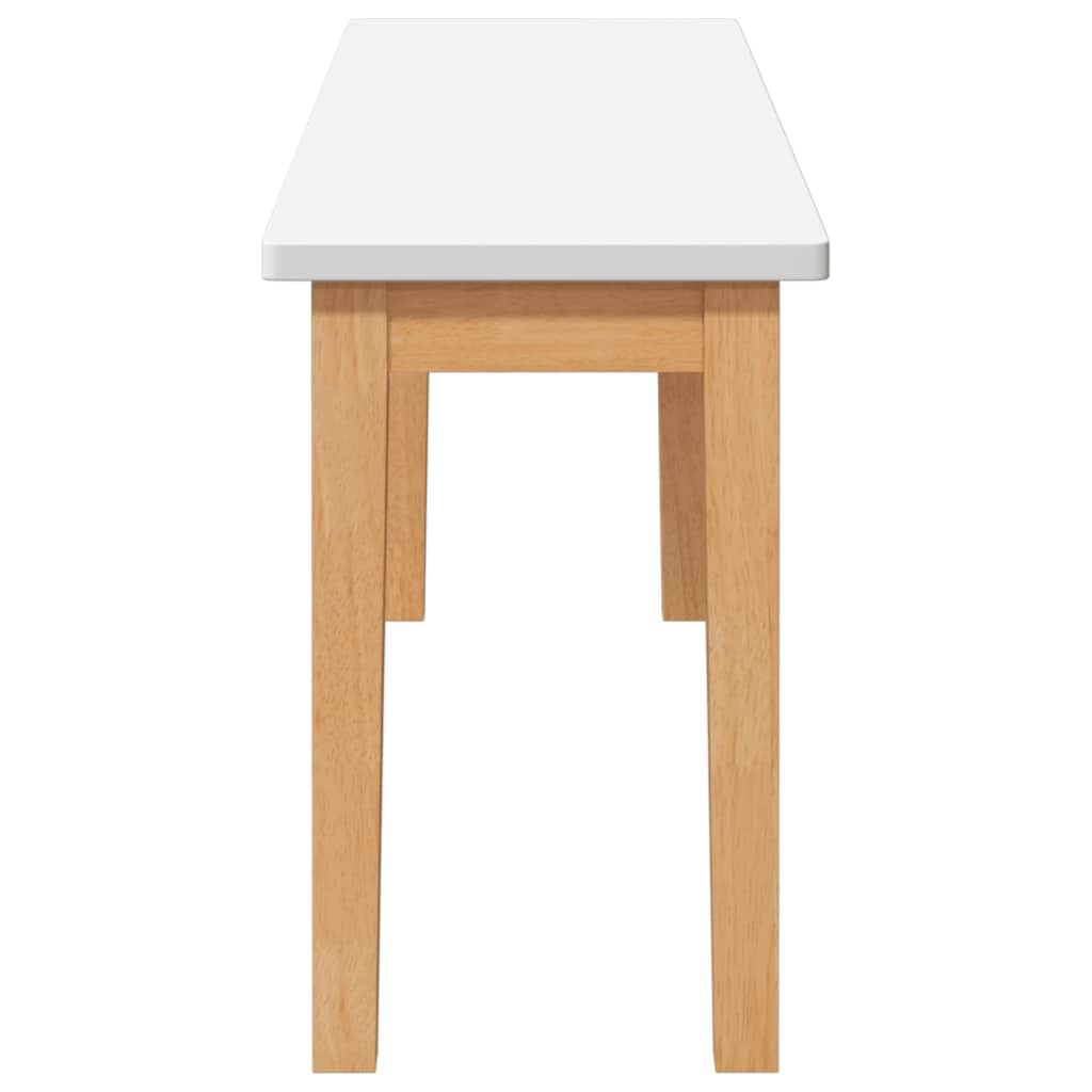 Klupa 110 cm puna drvena guma