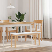 Klupa 110 cm puna drvena guma