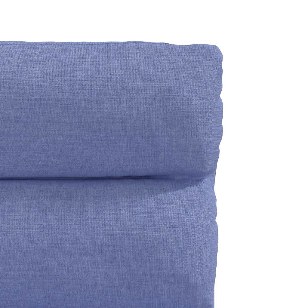 Blagovaonske stolice od tkanine 6 kom traper-plava
