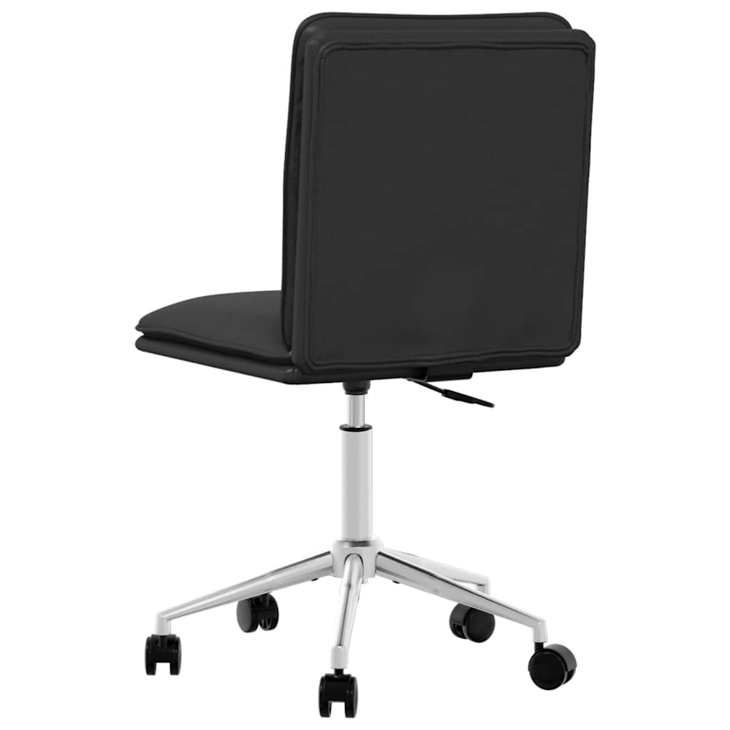 Blagovaonske stolice 4 kom. crne umjetne kože