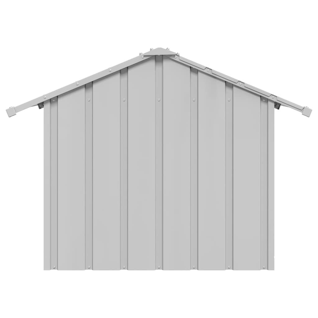 Kućica za pse s krovom 85x107x81 cm pocinčani čelik