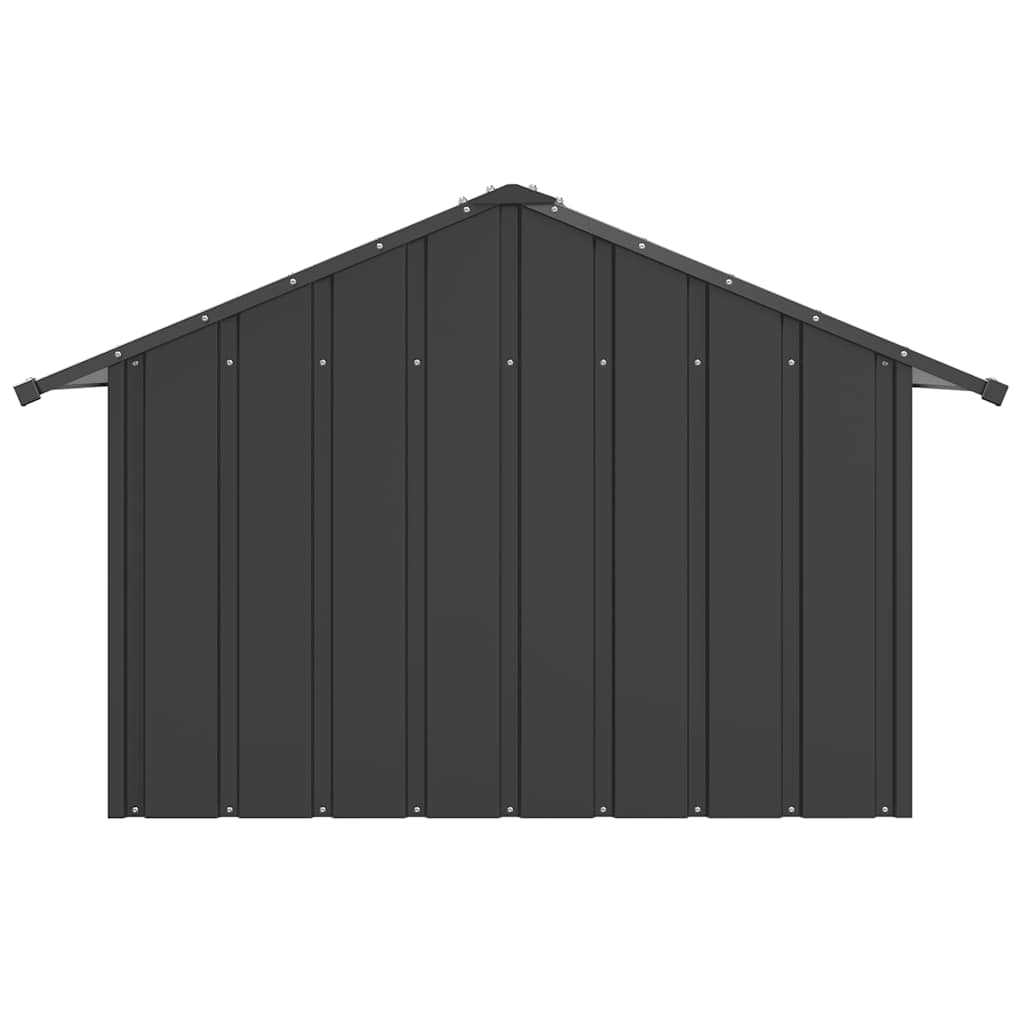 Kućica za pse s krovom 83x130x85 cm pocinčani čelik