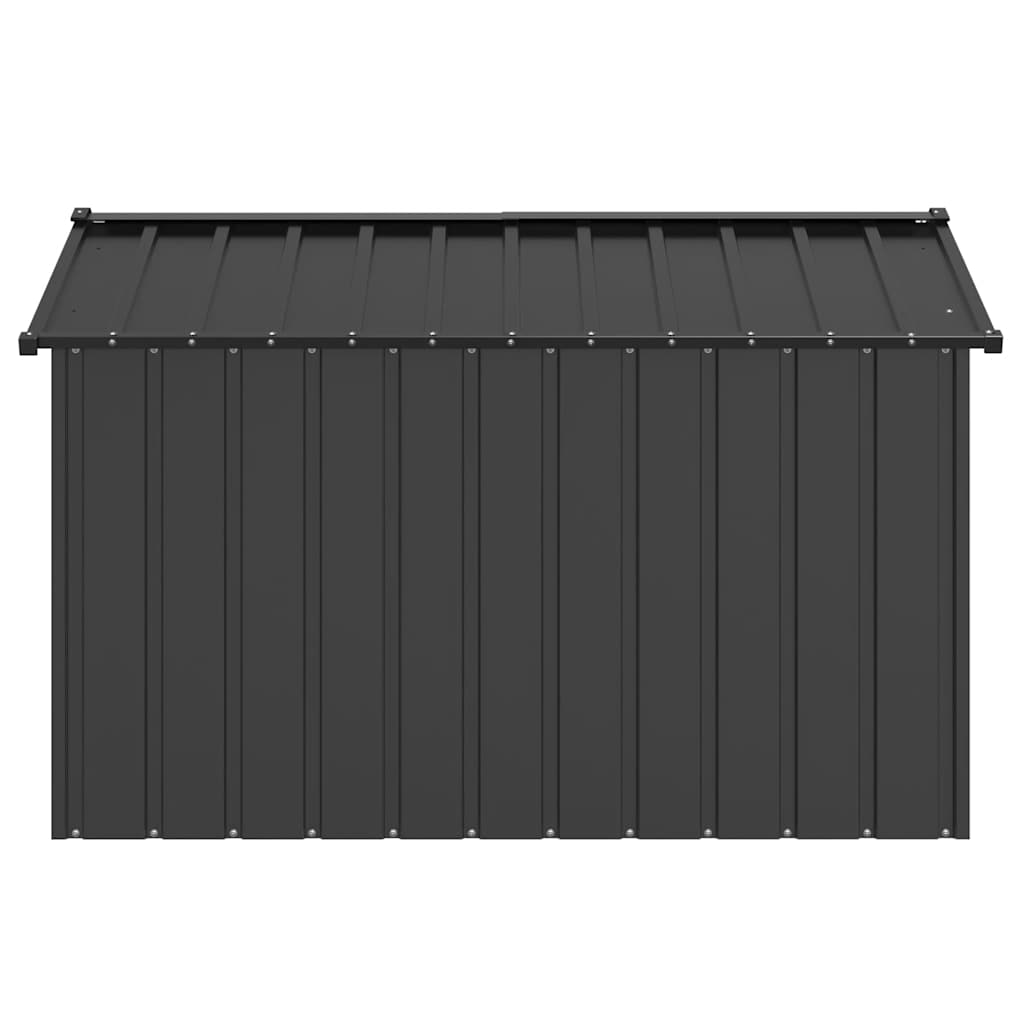 Kućica za pse s krovom 113x153x101 cm pocinčani čelik