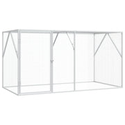Kavez za ptice Antracit 208 x 102 x 108 cm Cinkani čelik