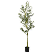 Umjetna maslina 800 listova 200 cm zelena