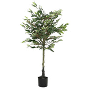 Umjetno stablo fikusa 480 listova 130 cm zeleno