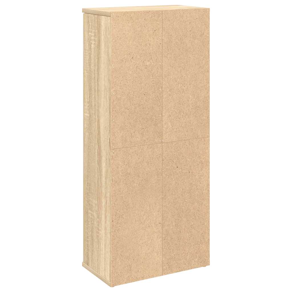 Kupaonski ormarić s držačem za role boja hrasta 39x22x90 cm