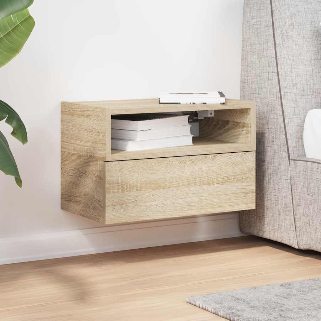 Zidni noćni ormarić sonoma hrast 45x26x28,5 cm