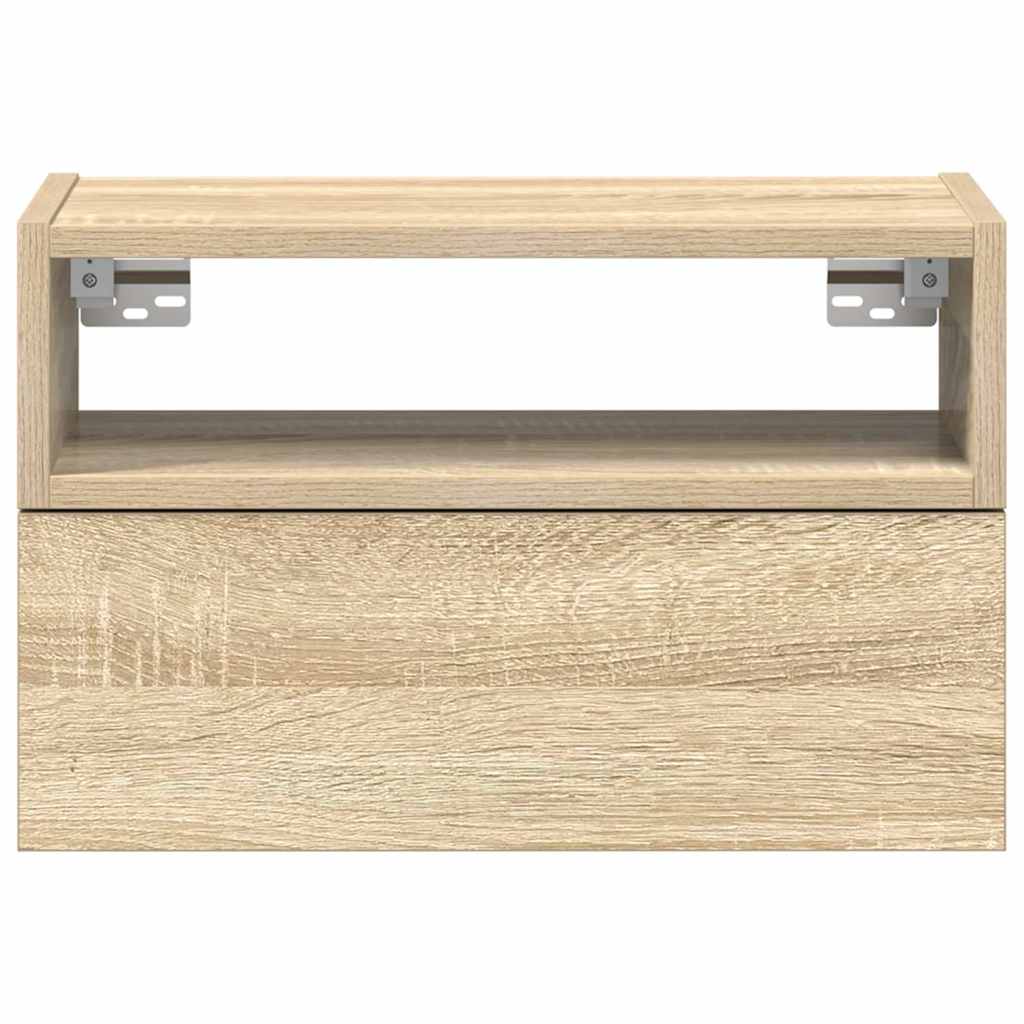 Zidni noćni ormarić sonoma hrast 45x26x28,5 cm