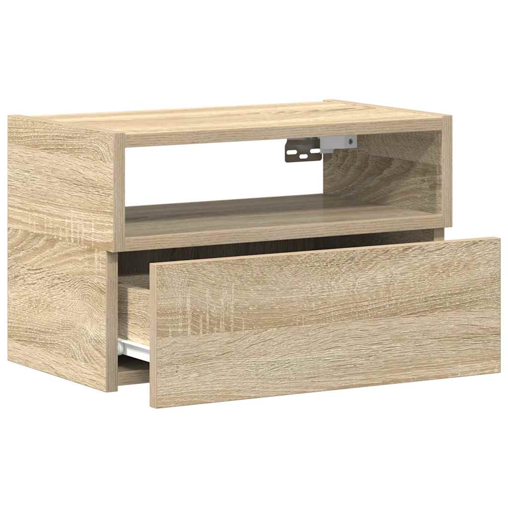 Zidni noćni ormarić sonoma hrast 45x26x28,5 cm