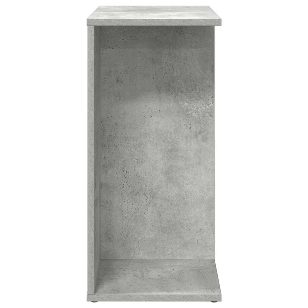 Noćni ormarići 2 kom beton siva 46,5x29x61cm konstruiranog drva