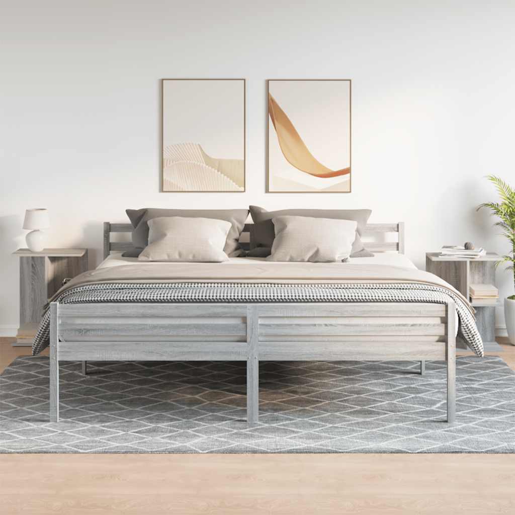 Noćni ormarići 2kom siva sonoma 46,5x29x61cm konstruiranog drva