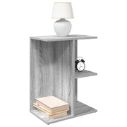 Noćni ormarići 2kom siva sonoma 46,5x29x61cm konstruiranog drva