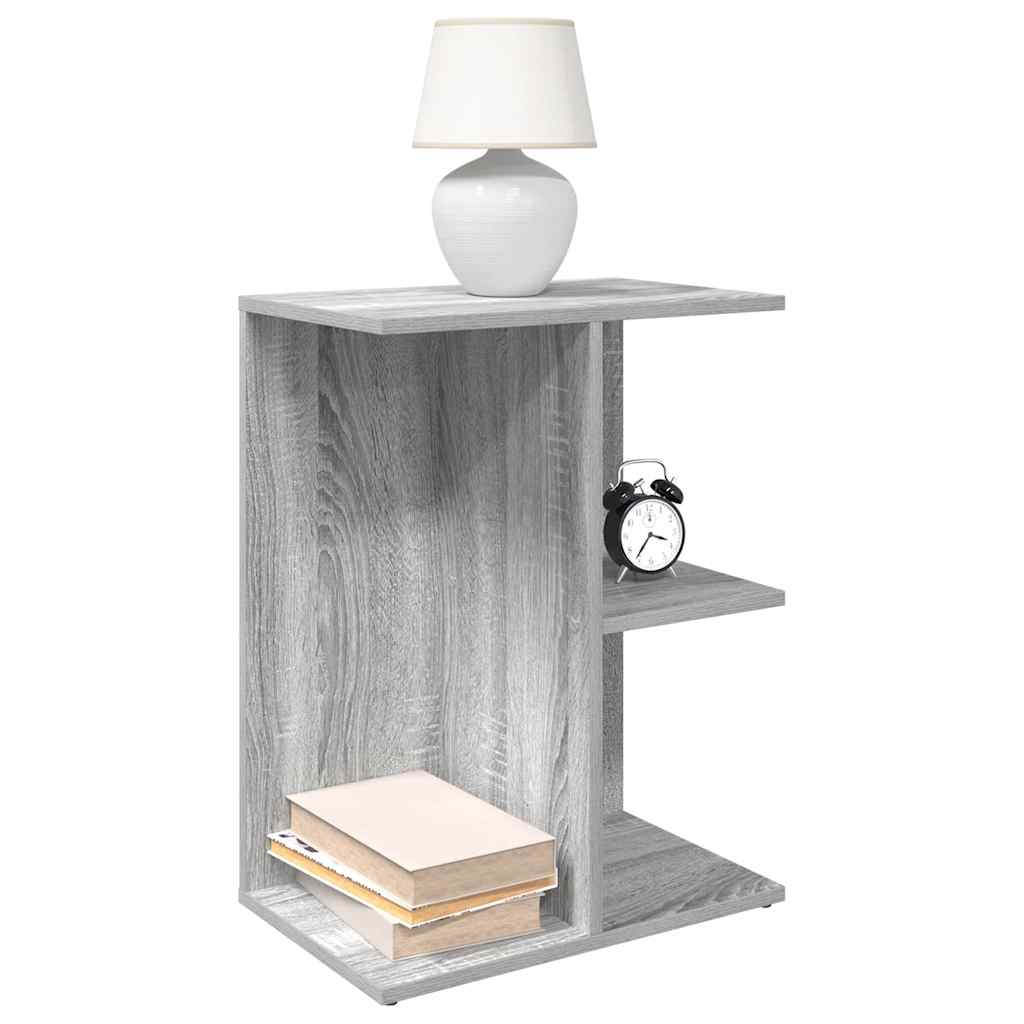 Noćni ormarići 2kom siva sonoma 46,5x29x61cm konstruiranog drva