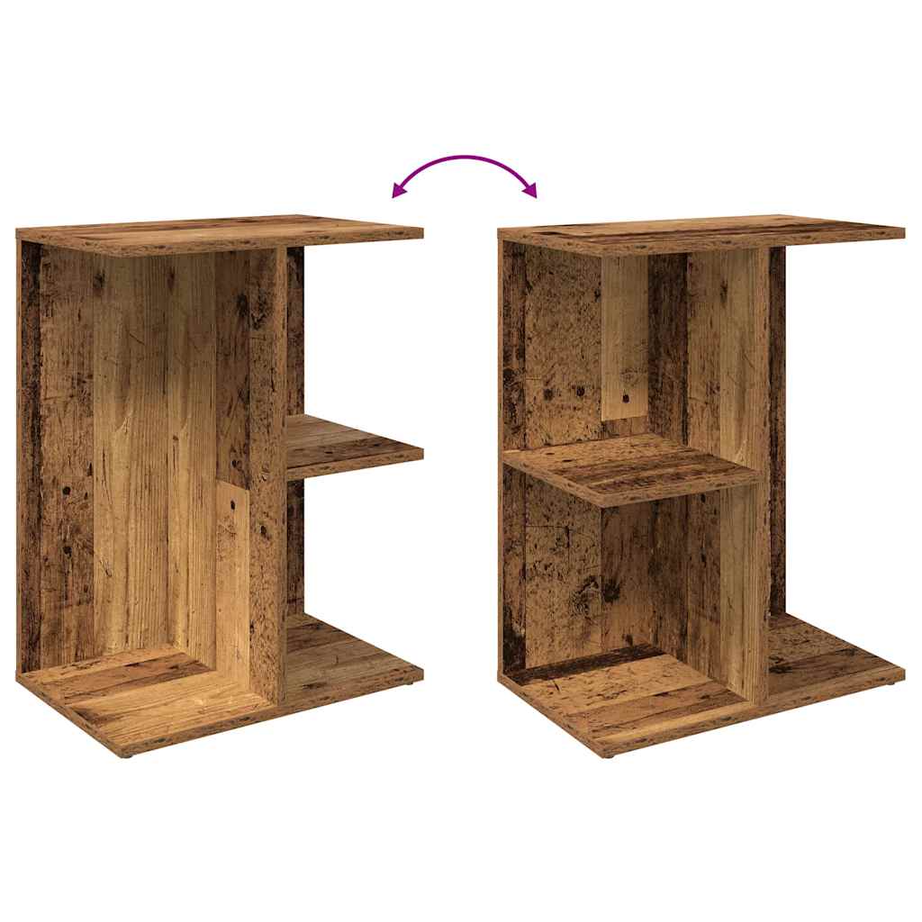 Noćni ormarići 2 kom staro drvo 46,5x29x61cm konstruiranog drva