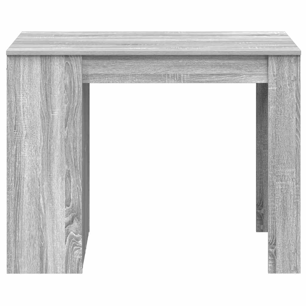 Radni stol s ladicom i policom siva sonoma 102x62x77,5 cm