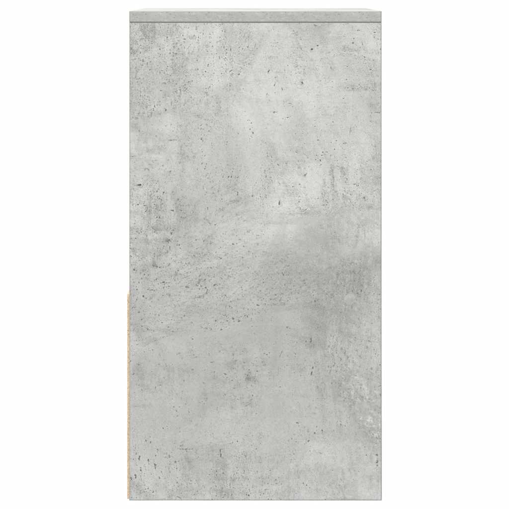 Noćni ormarići s ladicom 2 kom beton sivi 35x34x66,5 cm