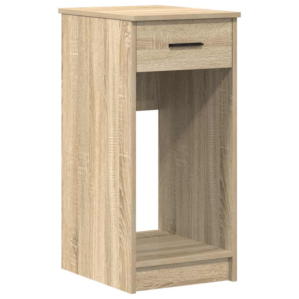 Tower stalak za računalo s ladicom boja hrasta 35x45x77 cm