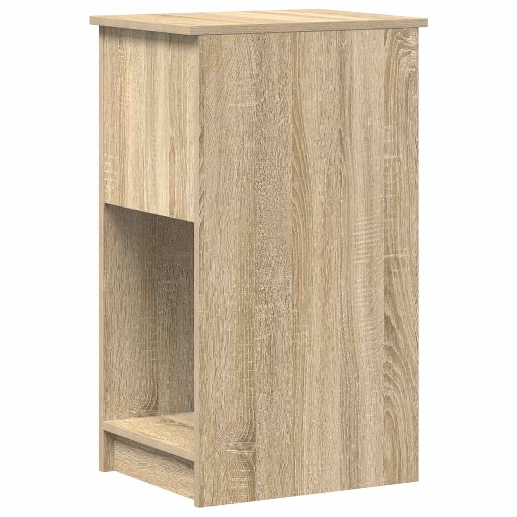 Tower stalak za računalo s ladicom boja hrasta 35x45x77 cm