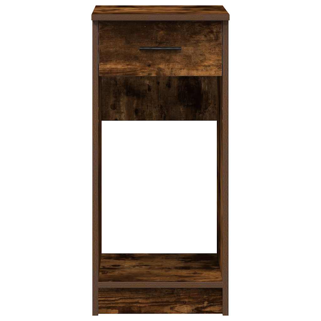 Tower stalak za računalo s ladicom boja hrasta 35x45x77 cm