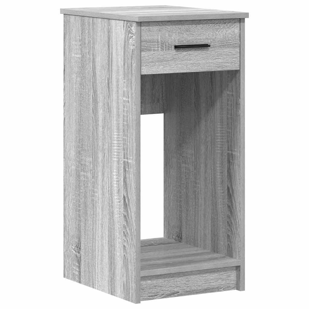 Tower stalak za računalo s ladicom boja sivog hrasta 35x45x77cm