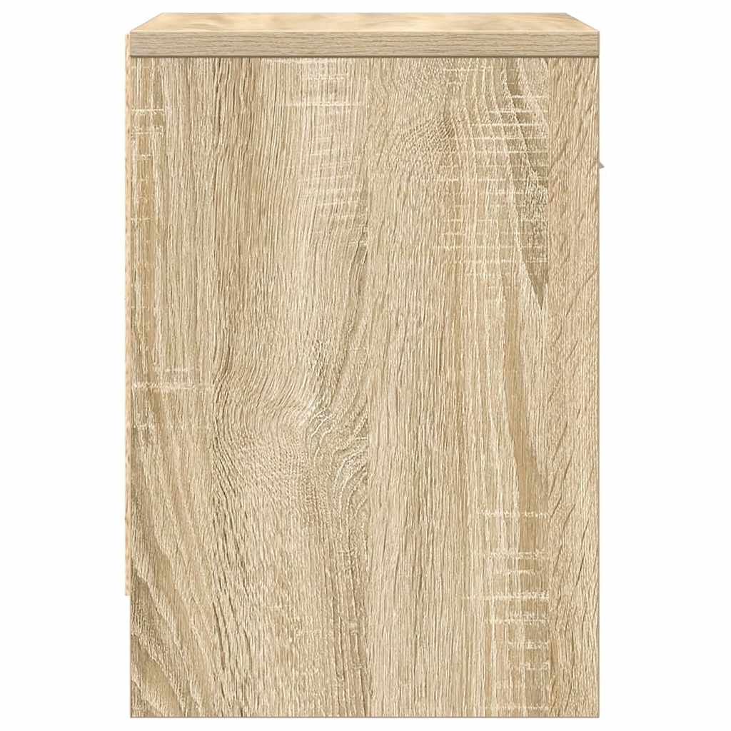 Noćni ormarići 2 kom s ladicama Sonoma hrast 39x28x41 cm