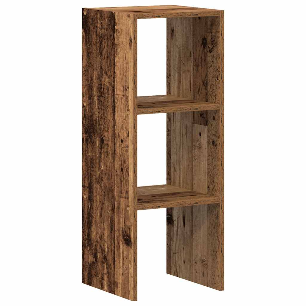 Regal za knjige složive 30x30x80 cm konstruiranog drvo