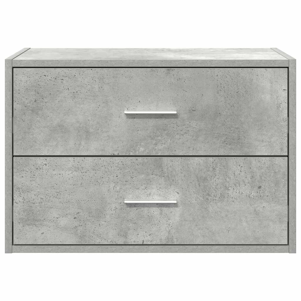 Ormarić s 2 ladice boja hrast 60x31x40 cm konstruirano drvo