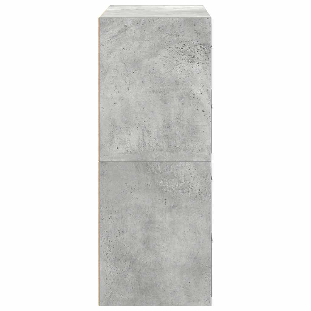Ormari s 2 ladice 2 kom boja hrast 60x31x40cm konstruirano drvo