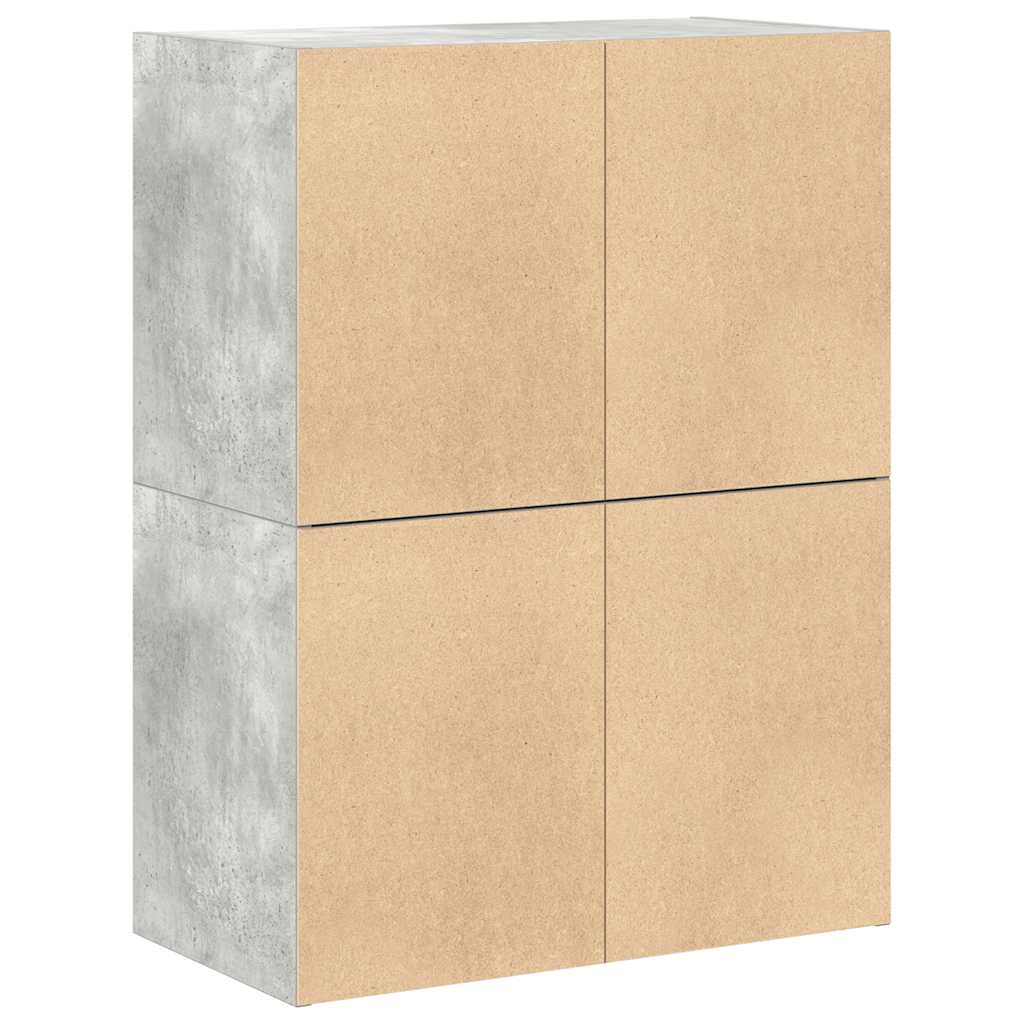 Ormari s 2 ladice 2 kom boja hrast 60x31x40cm konstruirano drvo