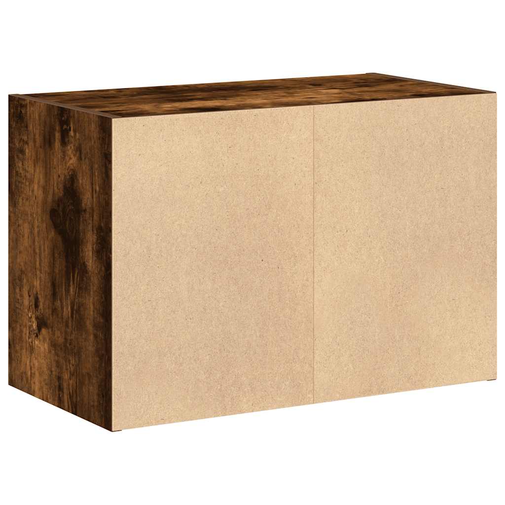 Ormarić s 2 ladice boja hrast 60x31x40 cm konstruirano drvo