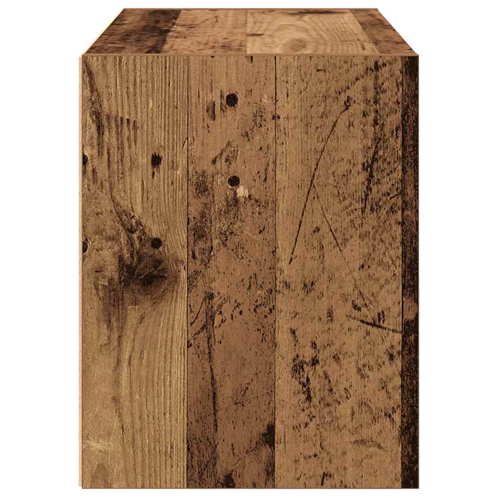 Ormarić s 2 ladice boja drva 60x31x40 cm konstruirano drvo