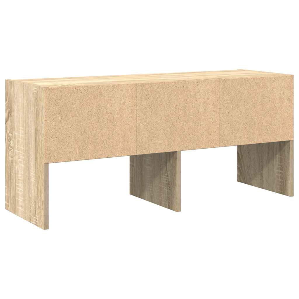 Stalak za cipele složiv sonoma hrast 89,5x30x40 cm