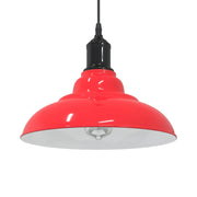 Visilica podesiva po visini E27 sjaj crvena Ø 31 cm metal