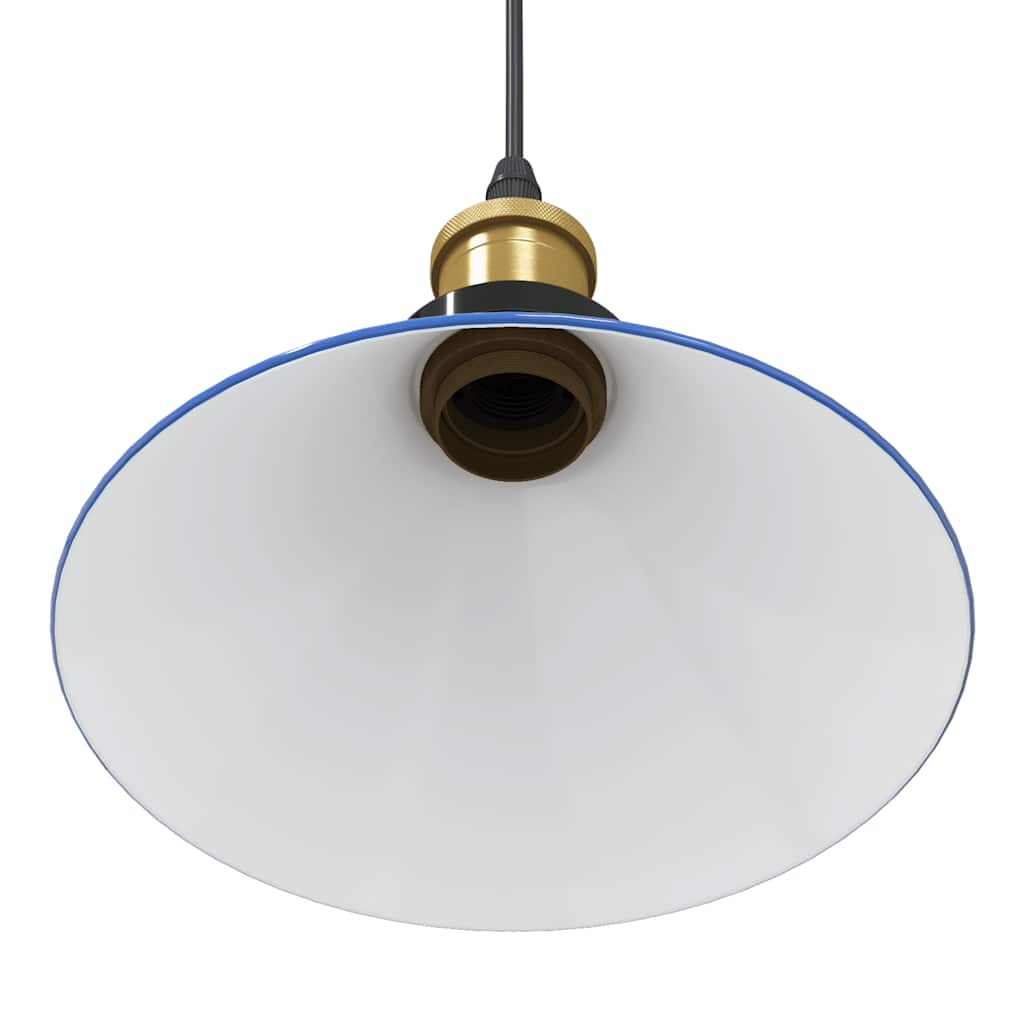Visilica podesiva po visini E27 sjaj tamnoplava Ø 22 cm metal