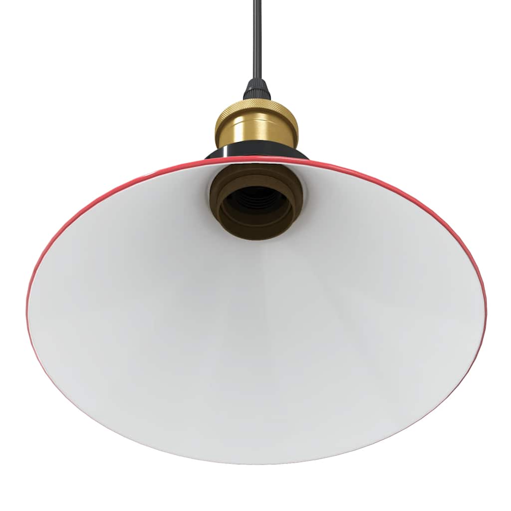 Visilica podesiva po visini E27 sjaj crvena Ø 22 cm metal