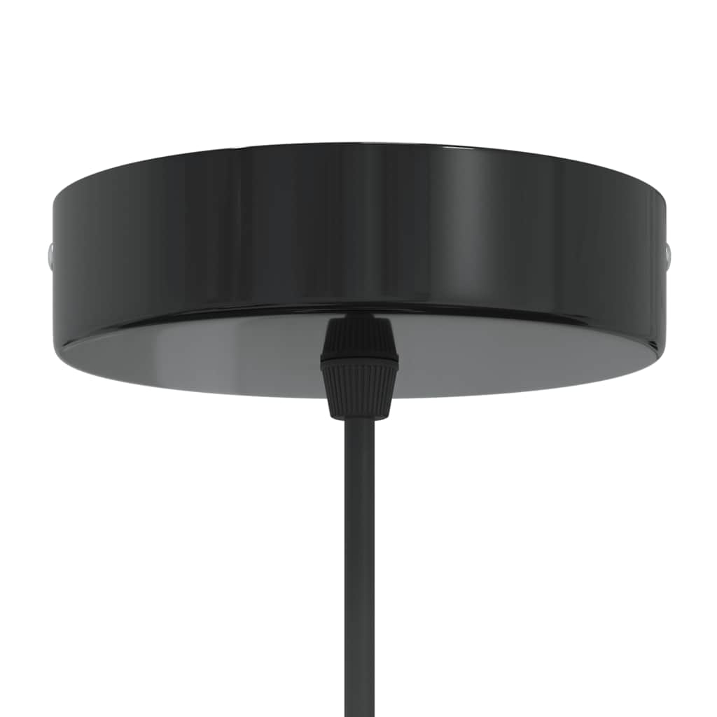Viseće svjetiljke 2 kom podesive visine E27 crne Ø 30 cm metal