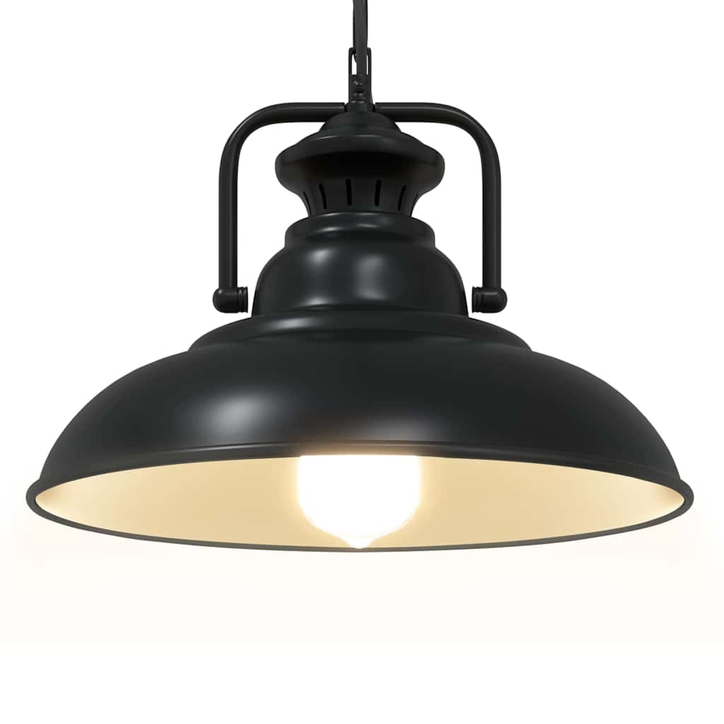 Visilica E27 crna Ø 31 cm željezo