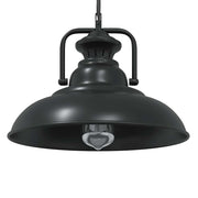 Visilica E27 crna Ø 31 cm željezo