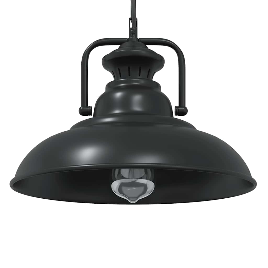 Visilica E27 crna Ø 31 cm željezo