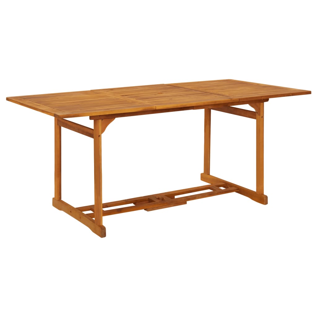 9-dijelni vrtni blagovaonski set 180x90x75 cm bagremovog drva