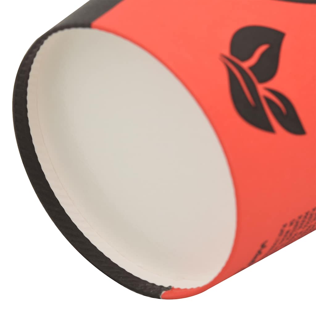 Papirnate šalice za kavu 1000 kom 16 oz 400 ml crvene i crne