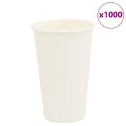 papirnate šalice za kavu 1000 kom 16 oz 400 ml bijele